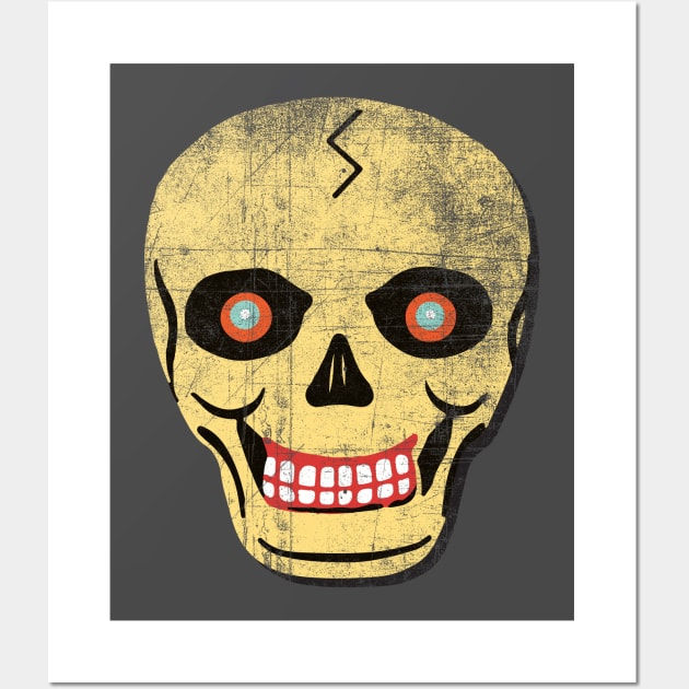 Vintage Skull Wall Art by PantherPuke